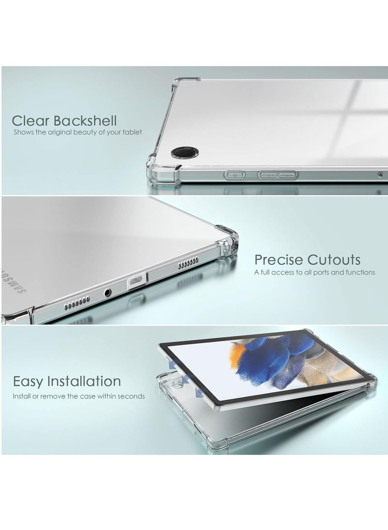 DUSALA Clear Case Cover for Samsung Galaxy Tab A9 Plus/A9+ 11 inch(SM-X210, SM-X215, SM-X216), Air Hybrid Slim Fit Shockproof Crystal TPU Protective Case. - Image 4