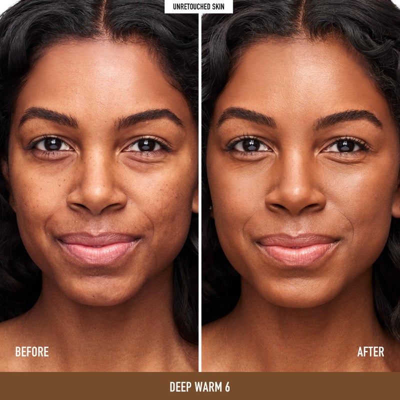 bareMinerals Original Pure Serum Radiant Natural Liquid Foundation Mineral SPF 20, Deep Warm 6 - Image 3