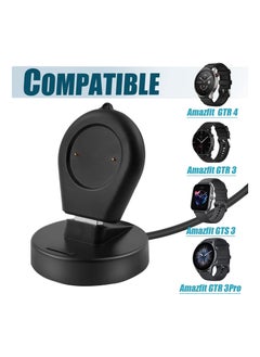 Y&D Replacement Charger Cable Compatible with Amazfit GTR 4, 3, 3 Pro, GTS 3,Portable Cordless Magnetic USB Dock,Charger Stand for Watch  - Image 2