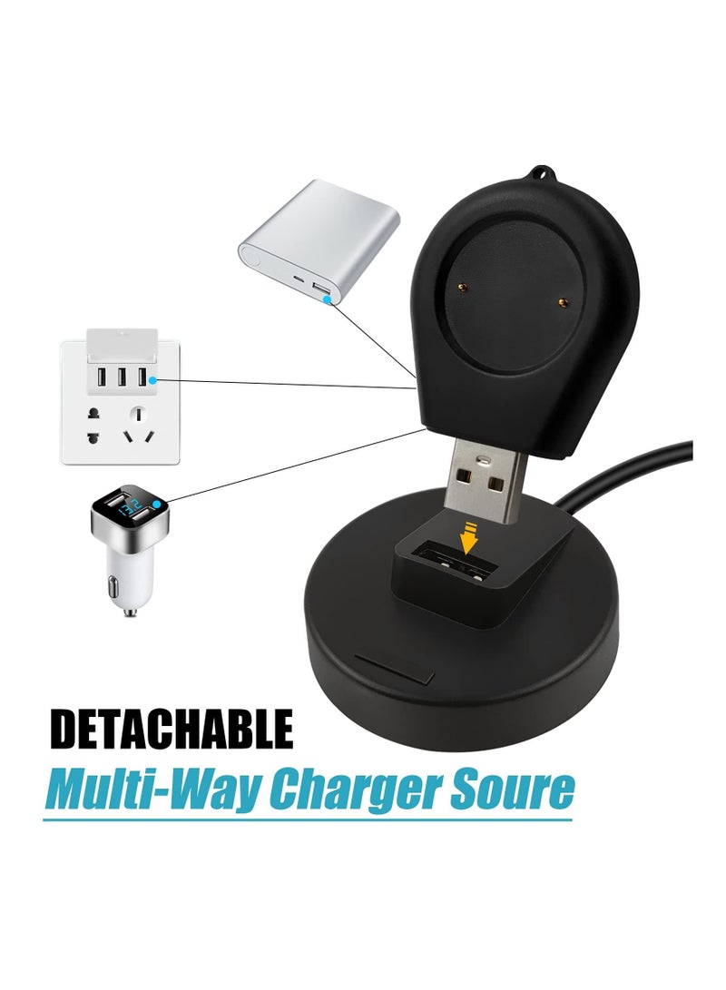 Y&D Replacement Charger Cable Compatible with Amazfit GTR 4, 3, 3 Pro, GTS 3,Portable Cordless Magnetic USB Dock,Charger Stand for Watch - Image 5