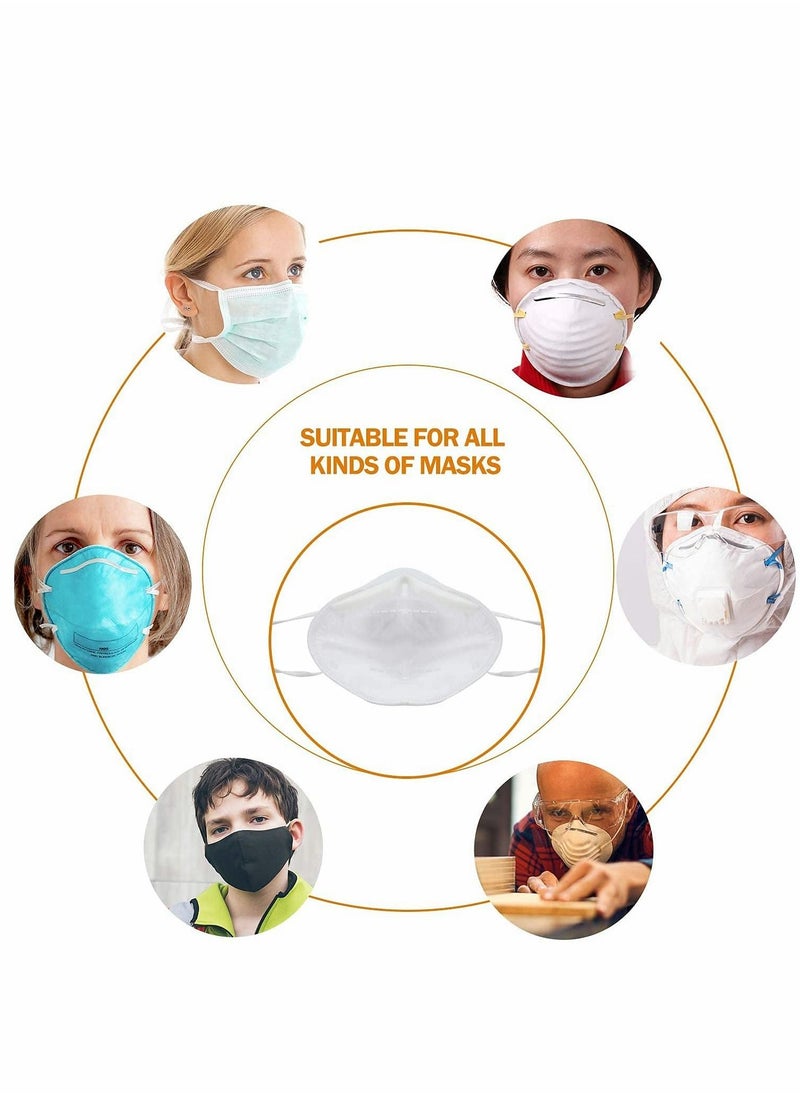 Excefore - Sponge Anti-Fog Nose Pad Sealing, Bridge Pad, Nose Pad Memory Foam Soft And Comfortable Nose Pad Self-Adhesive Protective Tape Suitable For Face Mask (80 PCS) - Image 1