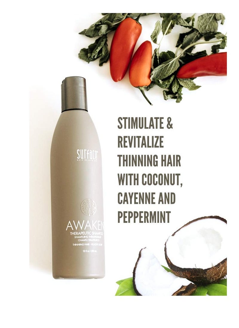 Surface - Surface Hair Healthy Scalp and Hair Thickening Shampoo - Proven Hydrating Shampoos for Women and Men - Organic Scalp Cleanser that Restores and Revitalizes, Treatment for Thinning Hair - Image 1