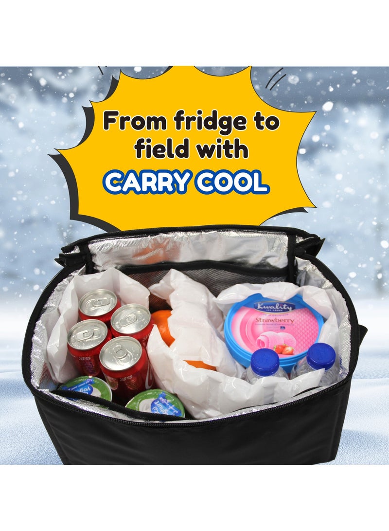 CarryCool Ice Pack Sheets for Cooler Long Lasting Reusable Freezer Sheets for Lunch Box, Lunch Bag, Cooler Bag for Work, School, Picnic, Camping, Fishing and More, Keep Beverages Foods Cold & Fresh - 12 Ice Cells in each Blanket (7"X11" – Pack of 5 Sheets).  - Image 4