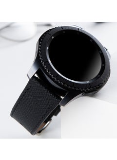 Vagave Samsung Galaxy Watch 4 - 5 - 6 Watch 6 Classic 40MM 43MM 44MM 47MM Watch 5 / Watch 5 Pro 40 44 45 Watch 4 40 42 44 46MM 20MM Leather Strap  - Image 1
