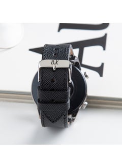 Vagave Samsung Galaxy Watch 4 - 5 - 6 Watch 6 Classic 40MM 43MM 44MM 47MM Watch 5 / Watch 5 Pro 40 44 45 Watch 4 40 42 44 46MM 20MM Leather Strap  - Image 3