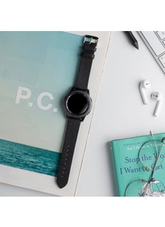Vagave Samsung Galaxy Watch 4 - 5 - 6 Watch 6 Classic 40MM 43MM 44MM 47MM Watch 5 / Watch 5 Pro 40 44 45 Watch 4 40 42 44 46MM 20MM Leather Strap  - Image 4