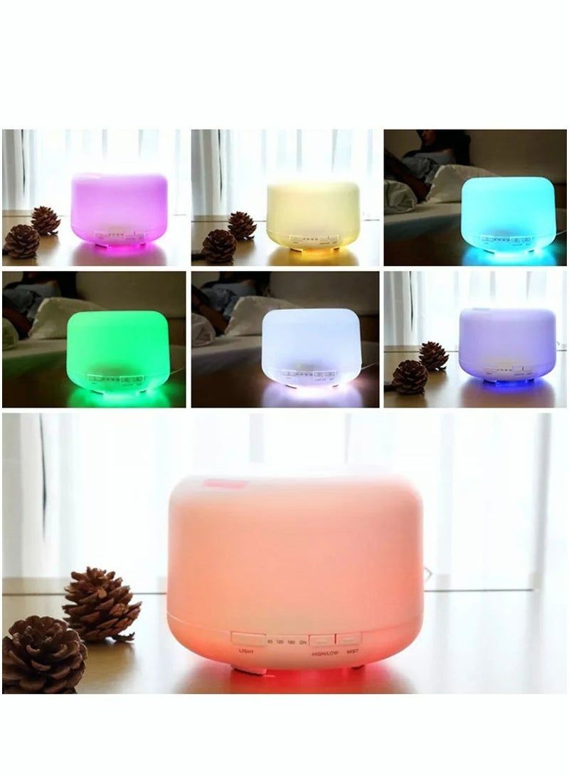Mi VAZA Ultrasonic Air Humidifier Essential Oil Diffuser With 7-Colour LED Lights Aromatherapy Humidifier - Image 3