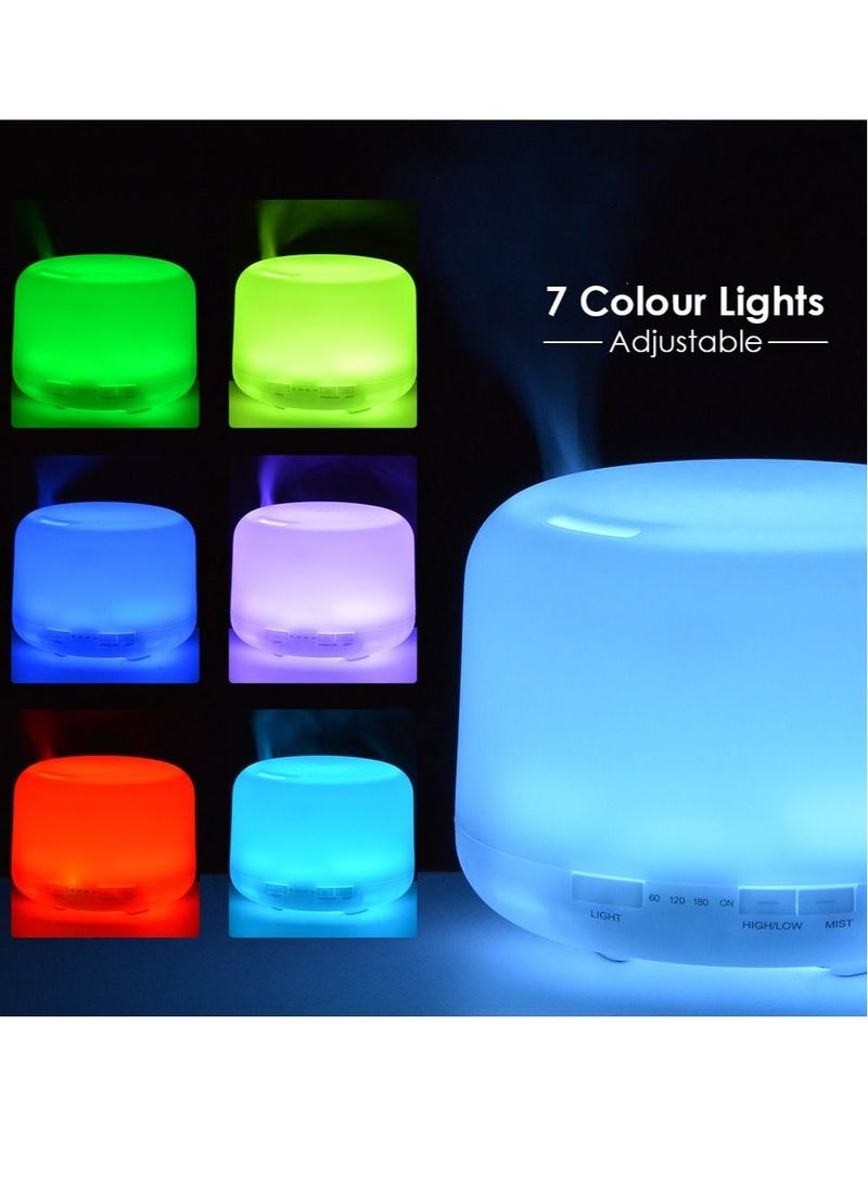 Mi VAZA - Ultrasonic Air Humidifier Essential Oil Diffuser With 7-Colour LED Lights Aromatherapy Humidifier - Image 1