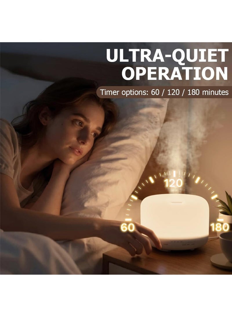 Mi VAZA Air Humidifier - 7-color Ambient Light - Timer Function - Large Capacity Essential Oil Diffuser - Moisturizing Machine - Fragrance Diffuser - Remote Control - Image 3