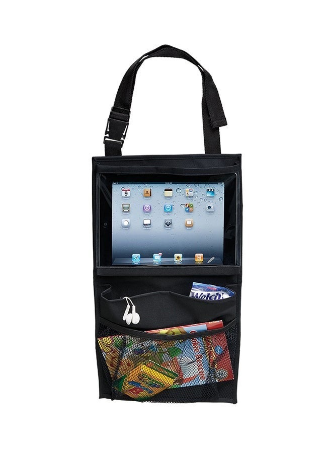 Car Back Seat Tablet Organizer