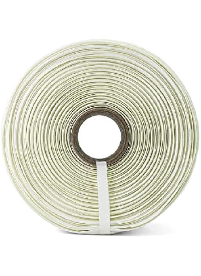 Arabest 3/4 x 1640' Woven Cord Strapping Roll, Heavy Duty Polyethylene Braided Rope Strap Roll, 1830 lb Strong Break Strength 6 x 3 Core, Strength and Flexibility, White  - Image 4
