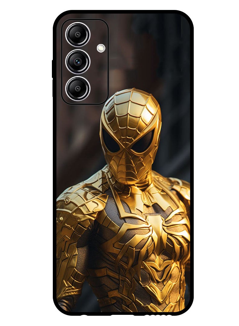 Theodor Protective Case Anti Scratch Shock Proof Bumper Cover For Samsung Galaxy A15 5G Spider Man Golden - Image 1