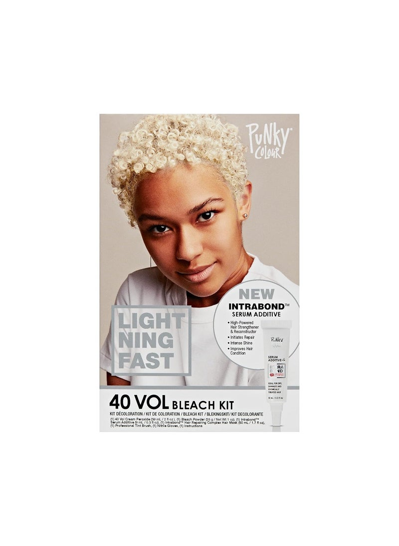 Punky - Punky Intrabond™ 40 Vol Bleach Kit, Fast Bleaching Action for Brighter Hair - Image 1