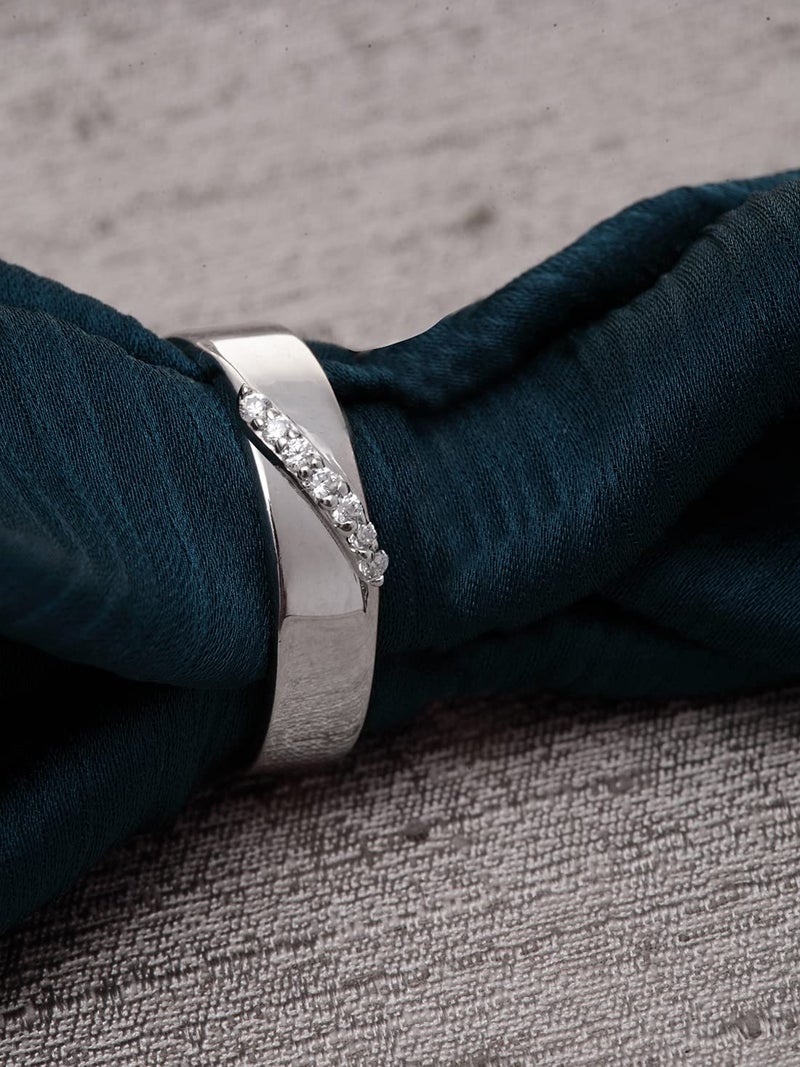 CLARA Pure Real 925 Sterling Silver Adjustable Ring Band | Multiple Design Options | Gift for Women and Girls - Image 2