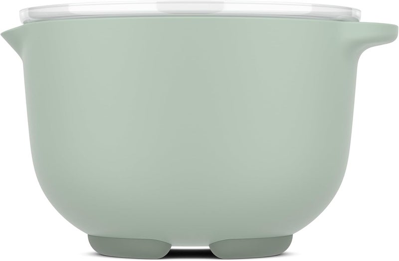 Mepal - Mixing bowl with lid Chef it - Non-slip base - Microwave and dishwasher safe - Bowl - Material resistant up to 110°C - 1500 ml - Nordic sage - Image 2