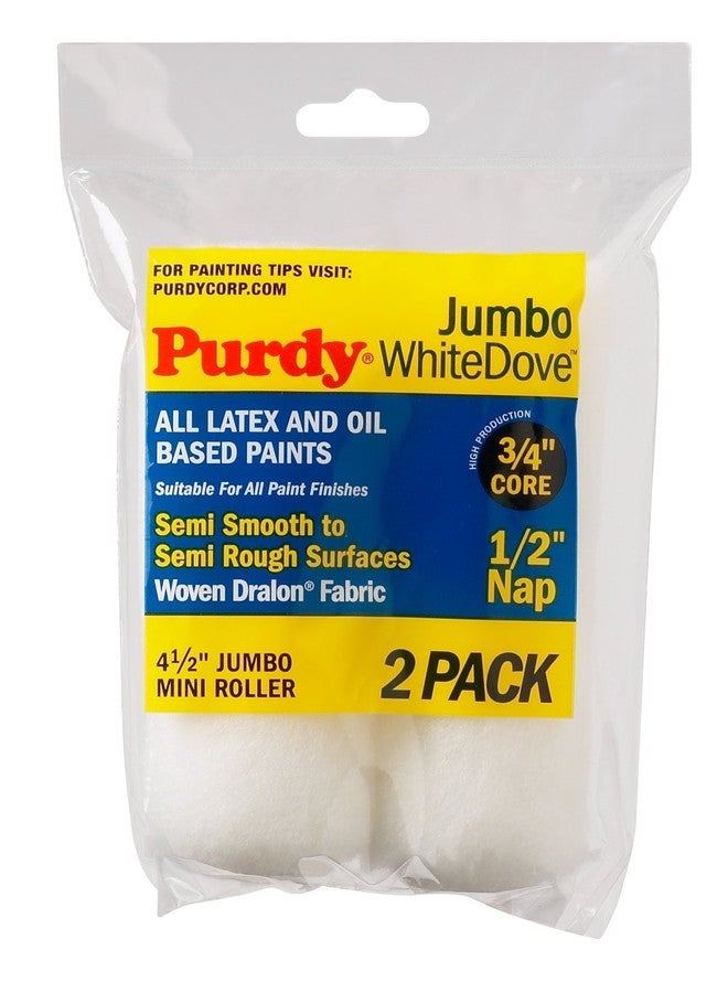 Purdy WhiteDove Jumbo Mini Roller Cover, 6-1/2 in. x 1/2 in., 2 count - Image 3