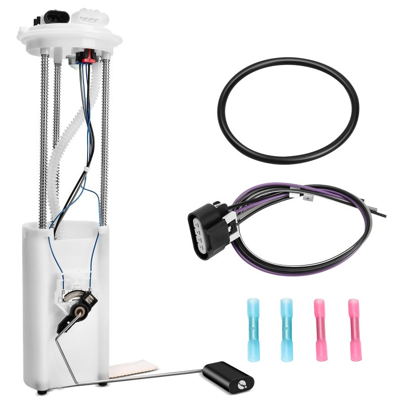 OGATOO Fuel Pump, Fit for 1997 1998 1999 2000 Chevy/GMC C1500 C2500 C3500 K1500 K2500 K3500 Pickup 4.3L 5L 5.7L 7.4L, Electric Fuel Pump with 2 Connectors & Level Sensor & Sending Unit, Replace E3947M - Image 1