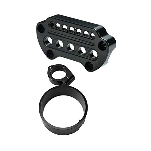 HDBUBALUS Speedometer Side Mount Indicator Handlebar Clamp Fit for Harley Sportster XL883 1200 1993-2020 - Image 2