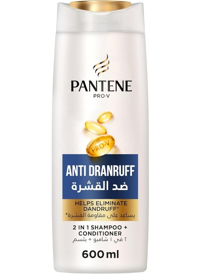 Pantene Pro-V Anti-Dandruff Shampoo 600 ml - Image 1