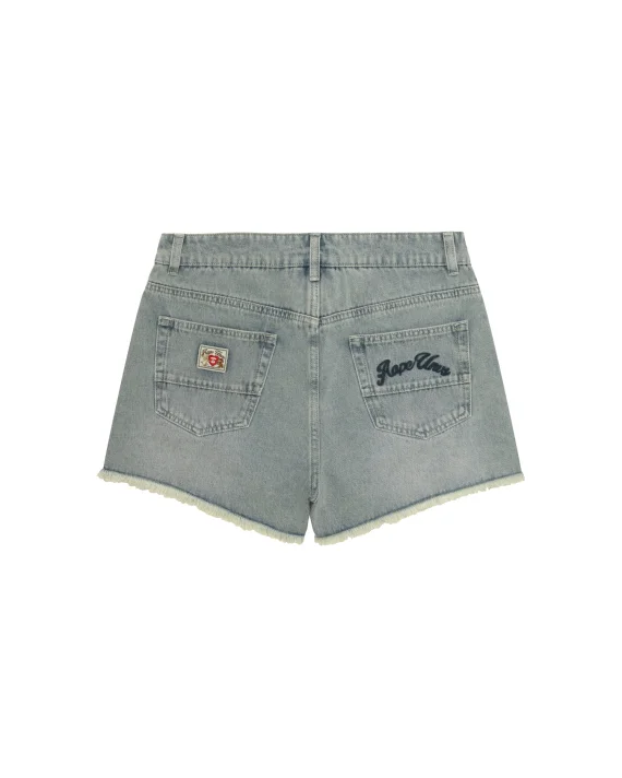 Aape BY *A BATHING APE® AAPEUNVS denim shorts