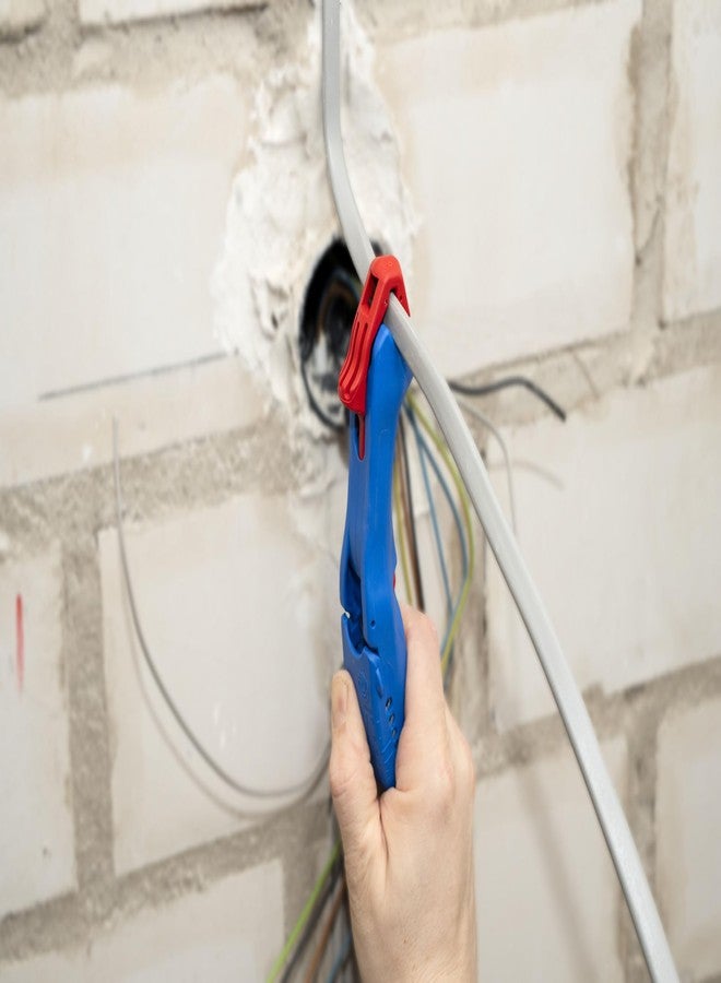 وايكون أداة تجريد الكابلات المسطحة والمستديرة من WEICON TOOLS | أداة تجريد للكابلات المسطحة حتى 18 مم والكابلات المستديرة من 6 إلى 13 مم | وظيفة التجريد - Image 2