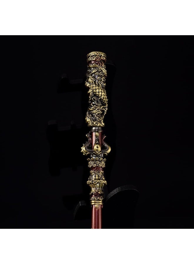 Barakah Limited Edition Black Myth: Wukong Weapon Ruyi Golden Cudgel, Bronzecloud Ruyi Staff, Martial Arts Bo Staffs, Game Collection Desk Room Decoration Backpack Pendant Gift, Gaming Peripherals - Image 4