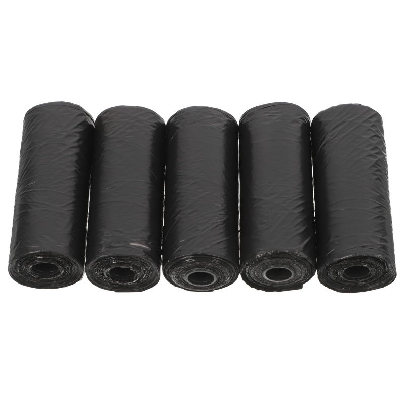 100 Dark Mini Trash Bags Portable Garbage Bags For Desktop Can Pet Waste Disposal - Image 2