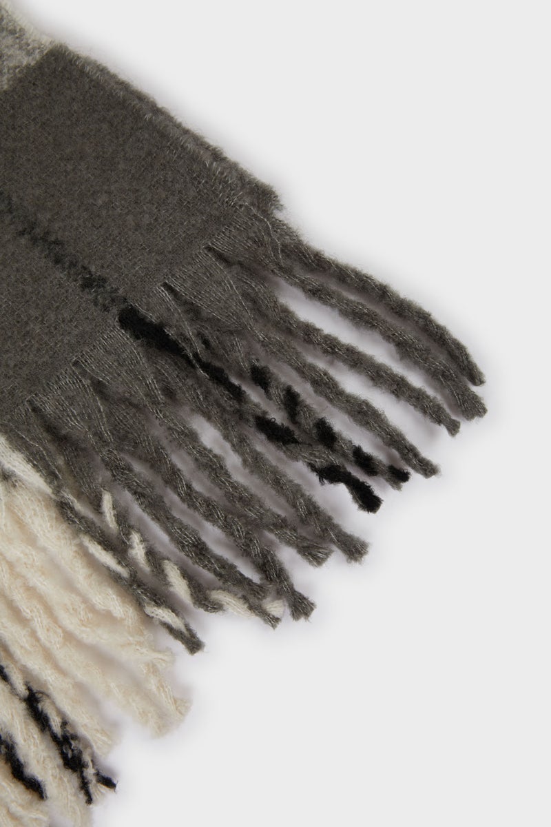 DeFacto Grey Woman Scarf Casual - Image 4