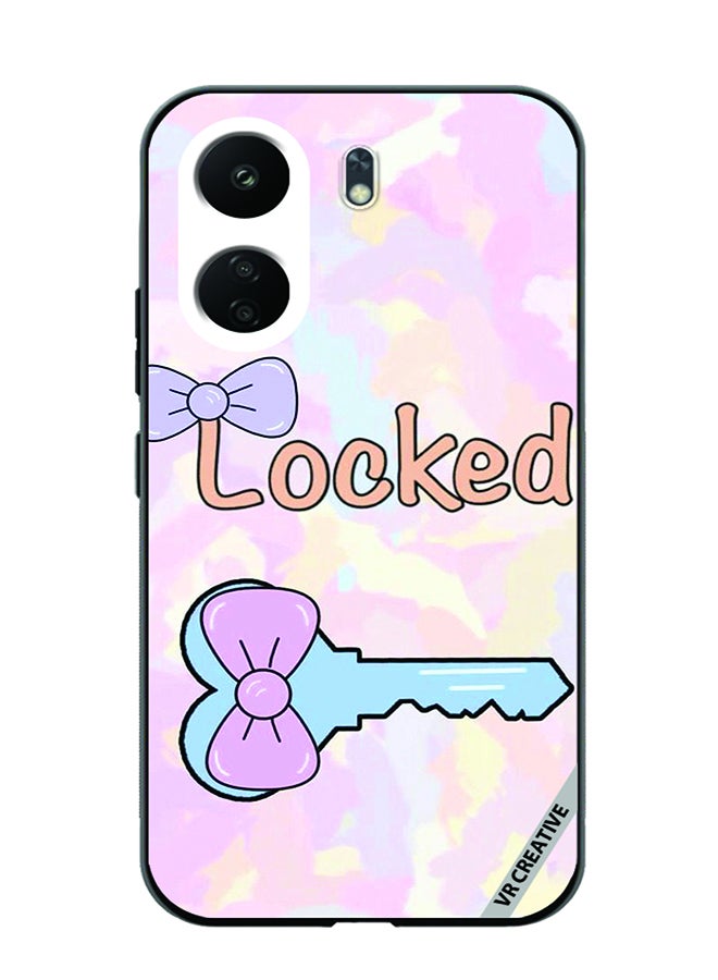 VR CREATIVE Protective Case Cover For Xiaomi Redmi 13C Locked Design Multicolour - Image 1
