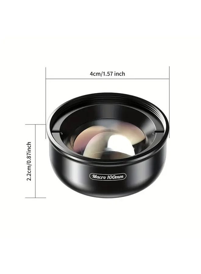 Apexel Black 10X HD Macro Phone Lens Kit With Clip For iPhone Samsung Android - Image 3