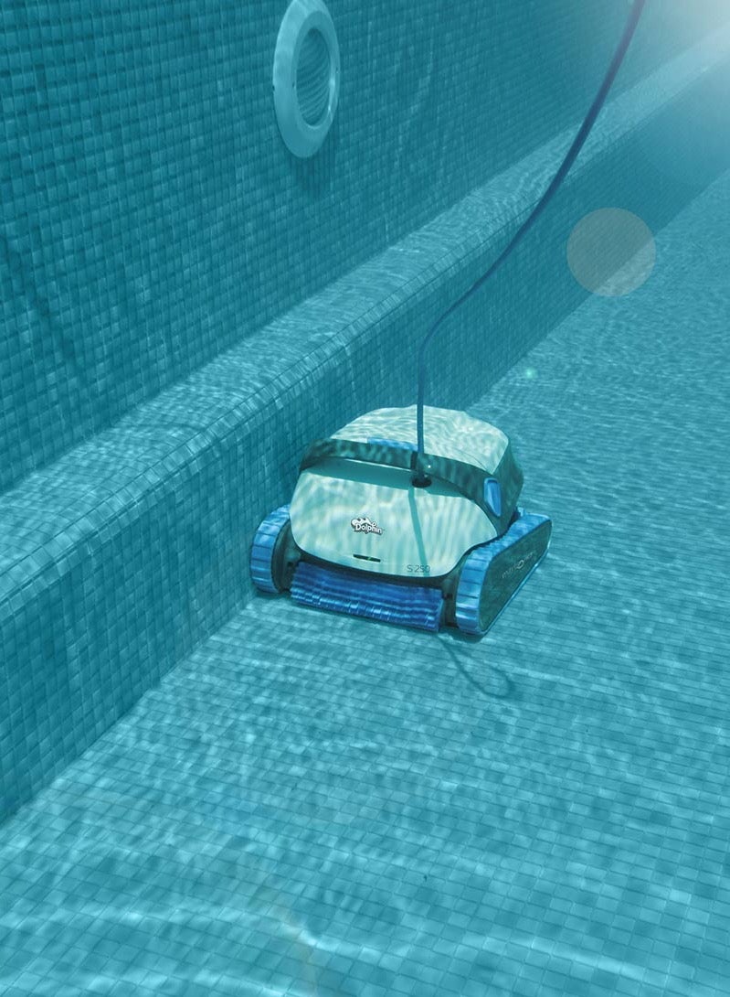 Dolphin S-250 Pool Cleaning Robot For Wall Floor Water Lining and Cleaning Fine Dust - Image 3