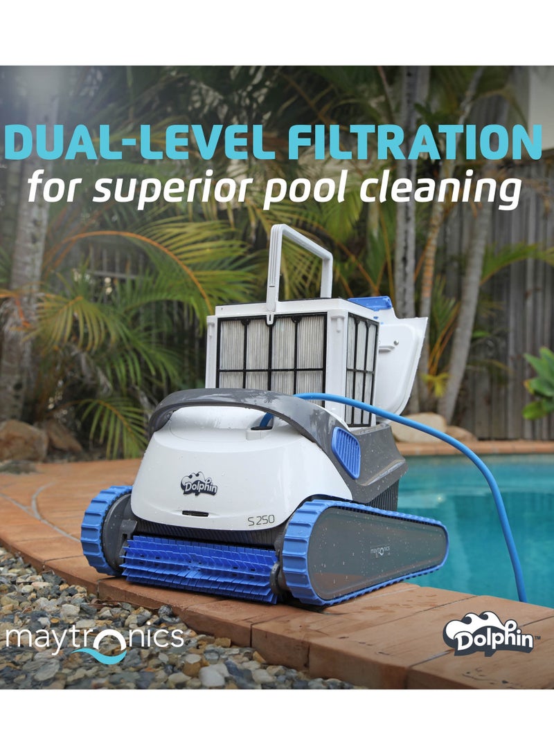 Dolphin S-250 Pool Cleaning Robot For Wall Floor Water Lining and Cleaning Fine Dust - Image 5
