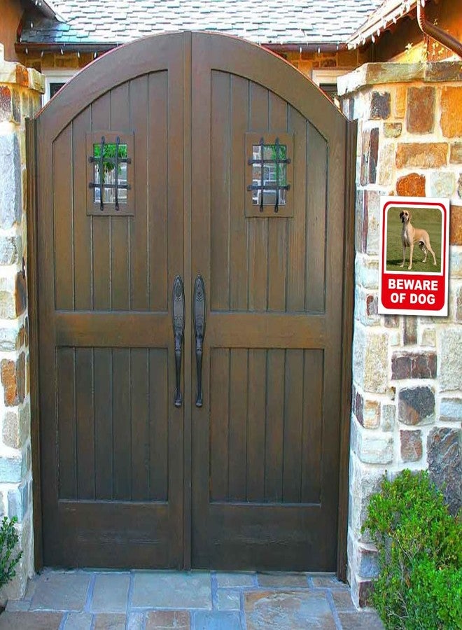 Canvas Bubble Beware of Great Dane Dog Unbreakable Aluminium Composite Panel (ACP) Sign Board for Office, Home, Industry, Public Places, Hospital - 8X10 Inch - Image 3