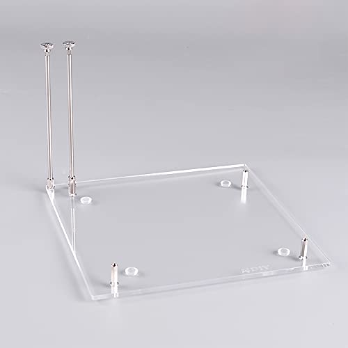 Yoqanr PC Open Frame Test Bench Mini ITX Motherboard Overlock Computer Case DIY Mod Base Transparent Acrylic Stand… - Image 3