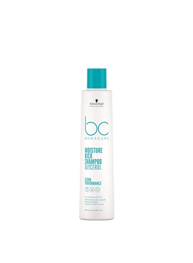 Schwarzkopf BC Moisture Kick Shampoo 250ml - Image 1