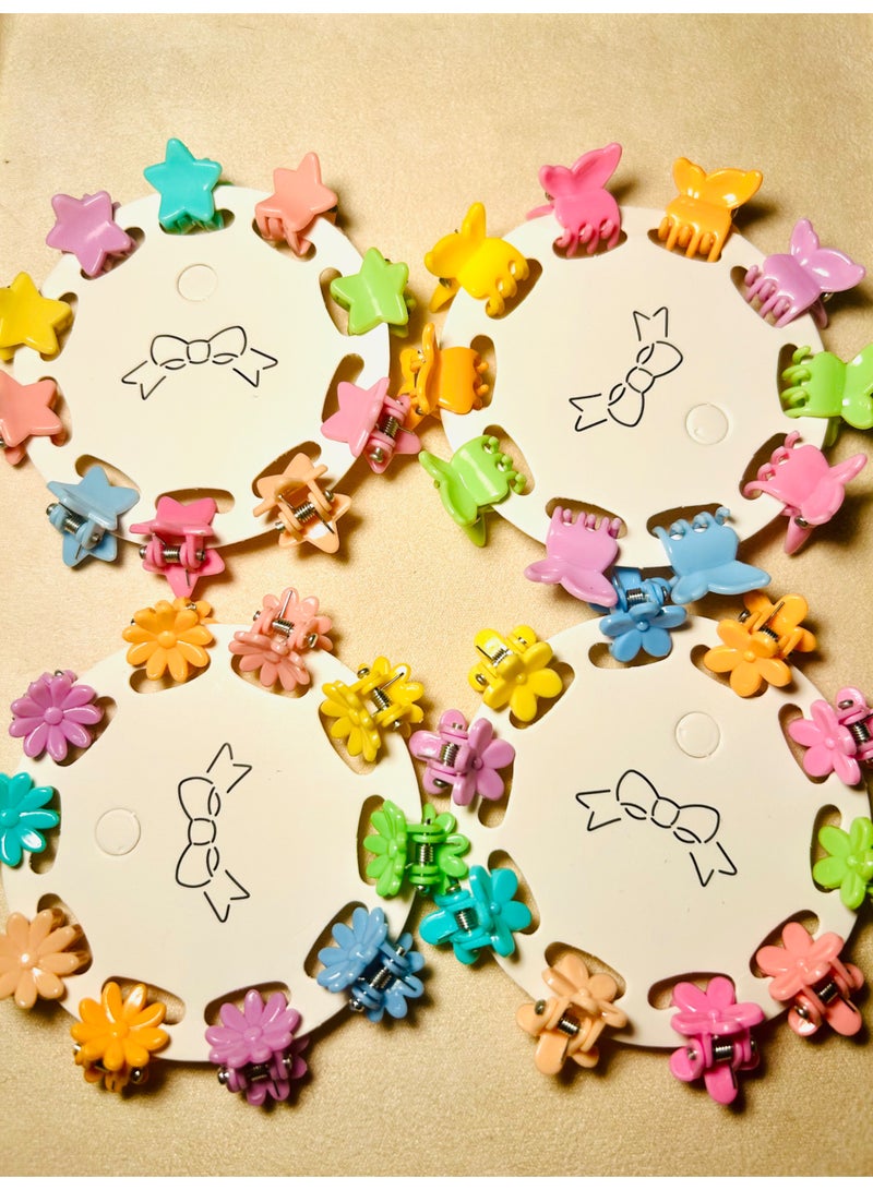 10 Pcs Colorful Mini and Cute Daisy Hair Claw Clips, Toddler Jaw Clips for Women Girls - Image 4