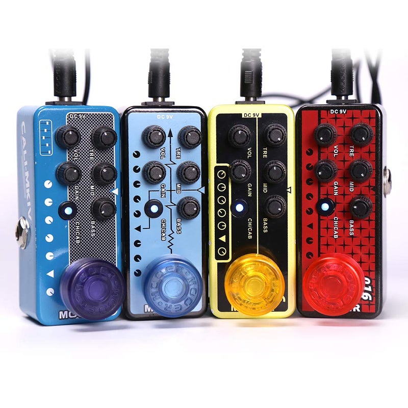 MOOER BLACK&WHITE Guitar Effects Pedal Footswitch Toppers - Image 5