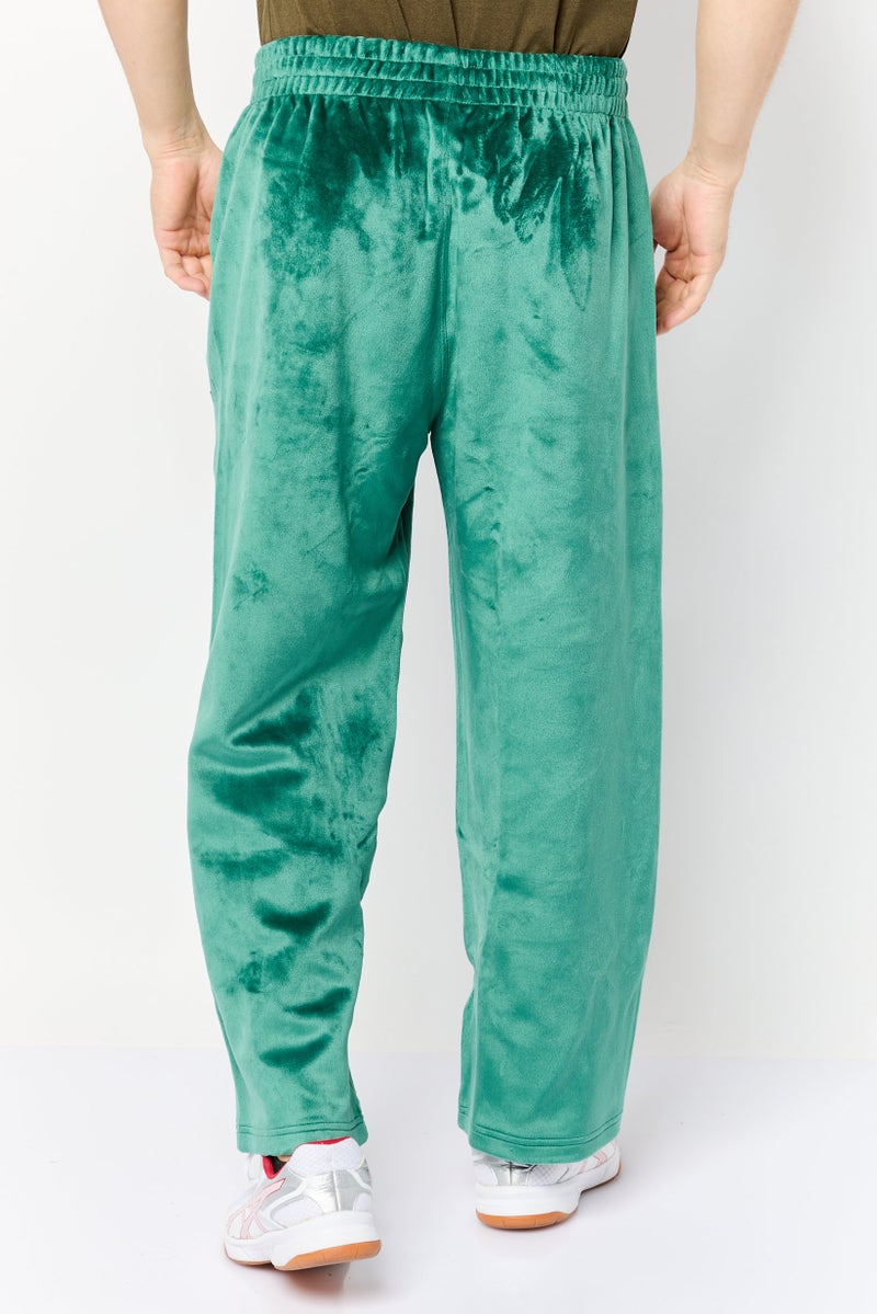 adidas Originals Men Loose Fit Training Sweatpants, Green  - Image 3