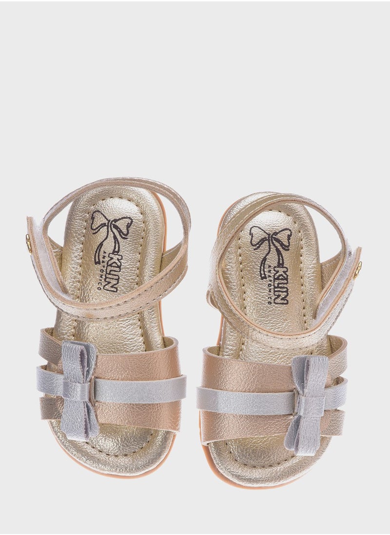 Klin - Kids Front Knot Sandals - Image 1