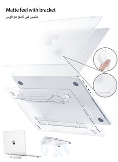 Generic Crystal Clear Case for Apple macbook Air 13.3-inch clear case 2020 2019 2018 A1932/A2179/A2337,Protective Plastic Hard Shell  - Image 1