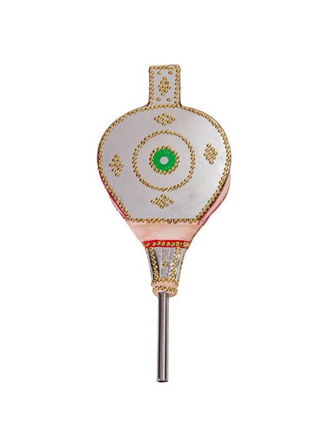 السنيدي منفاخ هواء للتوليع منفاخ هواء يدوي فضي مقاس 30 سم - Image 4