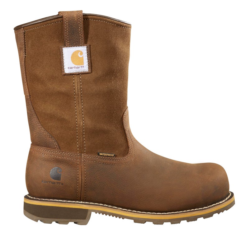 Carhartt Footwear CMP1453 Waterproof Pull On Boot 11 W Brown