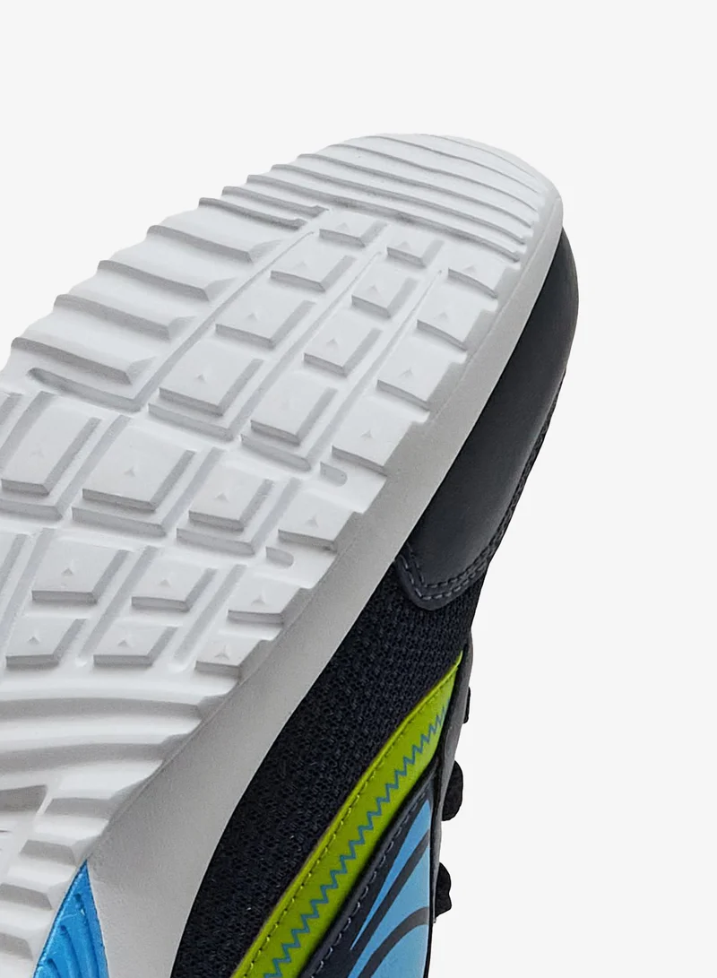 CAMPUS Navy/S.Grn Kids Blue Low-Top Sneakers - Sporty Look Shoes with Cushioned Sole for All-Day Play  | Best Price UAE