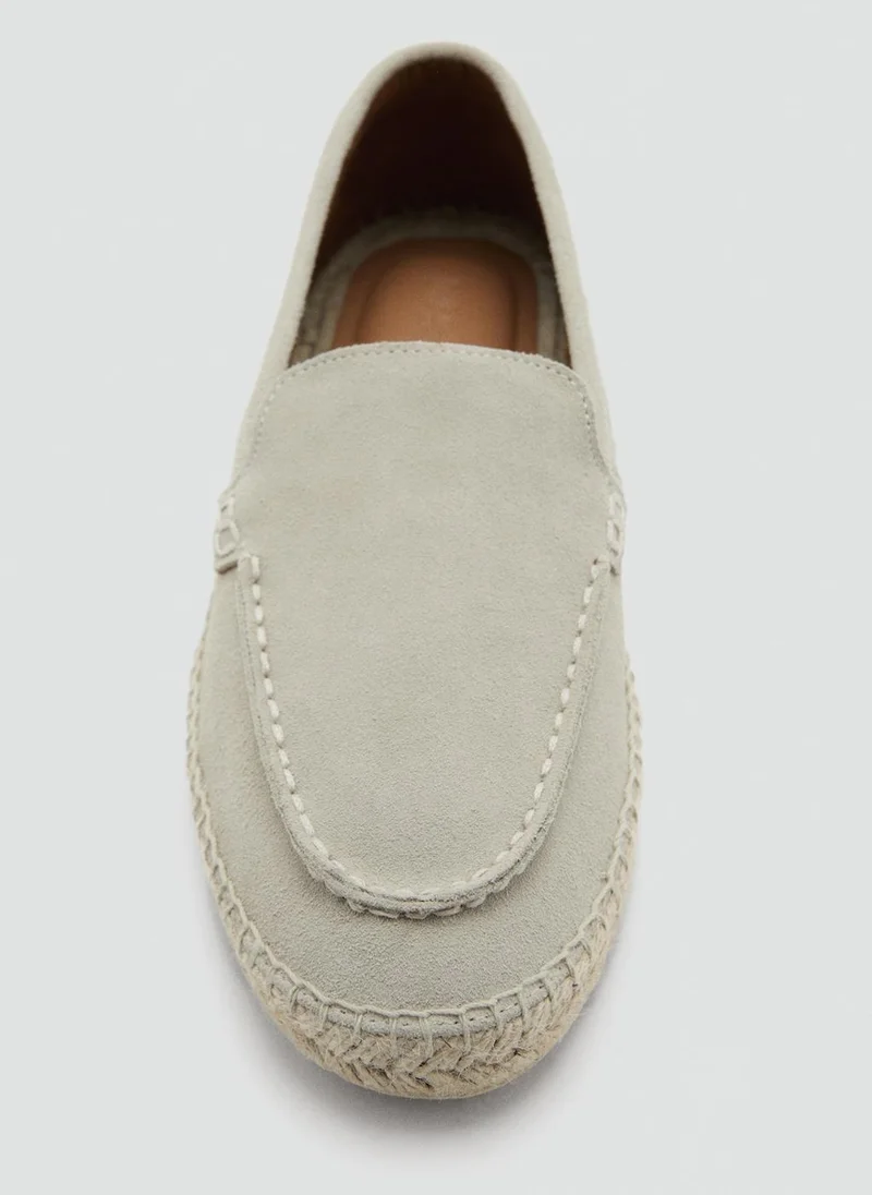 Mango Man 07-ARENA Jute Leather Shoe for Men | Best Price UAE