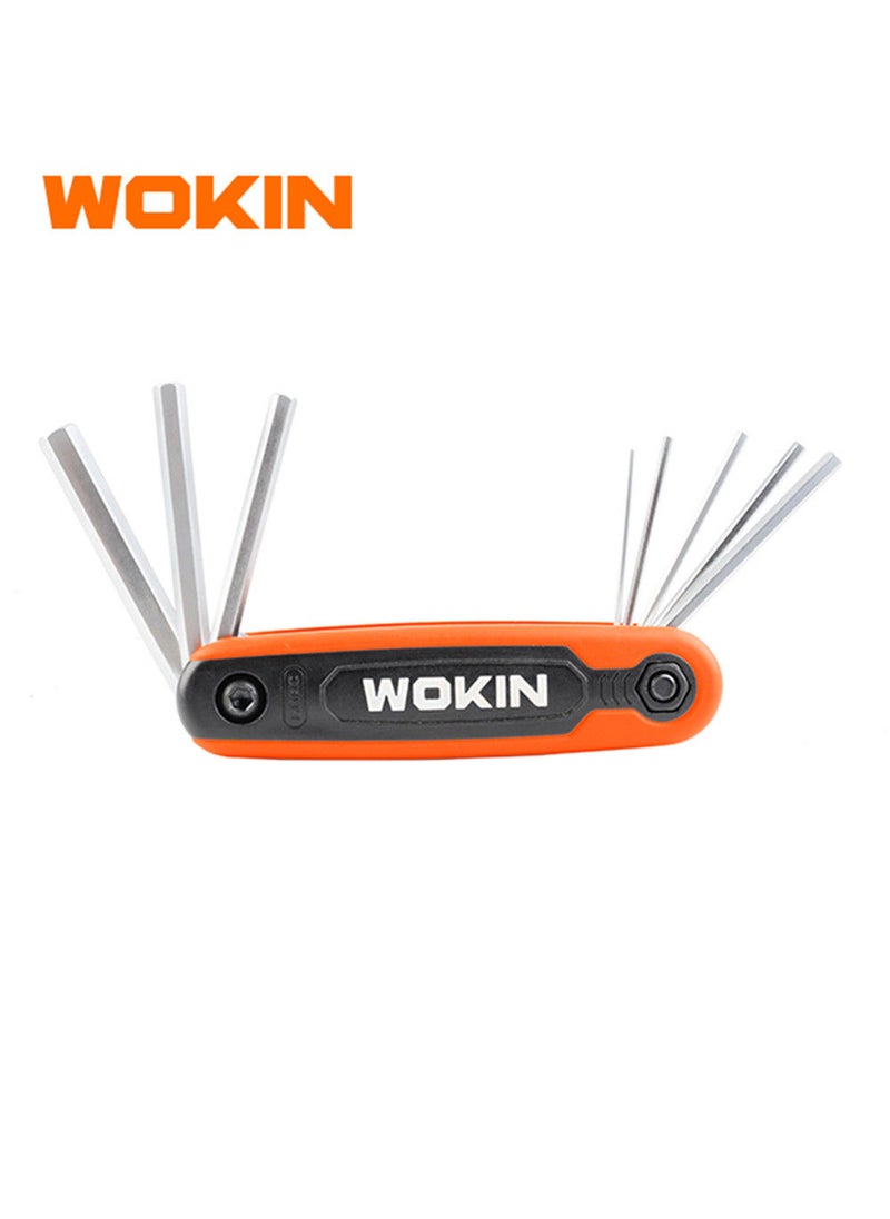 WOKIN Wokin 8Pcs Folding Hex Key Set  - Image 1