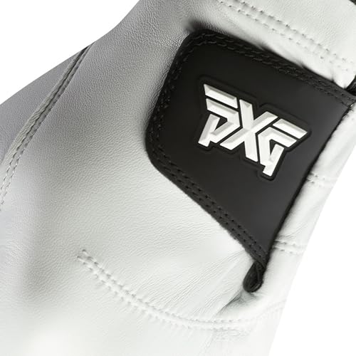 PXG Golf Mens Players Glove Right Handed Golfer Left Handed Glove Cabretta Leather Medium/Large White - Image 5