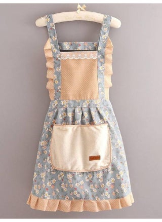 Lace apron dress shape with large pocket in the middle for tools and mobile - pzsku/ZA4A46BCC774C438B5EB6Z/45/1746698103/99b3aaeb-7254-47a9-8c3e-2f137f04e505