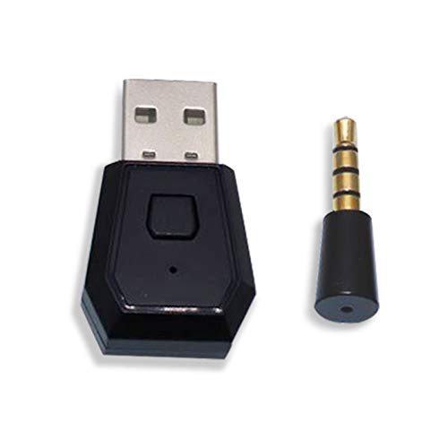 RALAN Bluetooth Dongle Adapter for PS4, Wireless Mini Microphone USB 4.0 Audio Adapter Receiver Compatible with PS4 PlayStation Support A2DP HFP HSP - Image 2