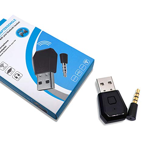 RALAN Bluetooth Dongle Adapter for PS4, Wireless Mini Microphone USB 4.0 Audio Adapter Receiver Compatible with PS4 PlayStation Support A2DP HFP HSP - Image 4
