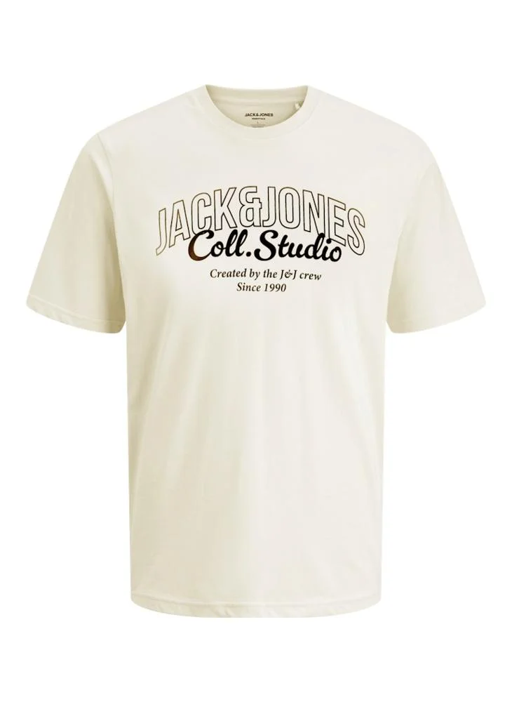 جاك & جونز Jjmakoto Crew Neck T-shirt